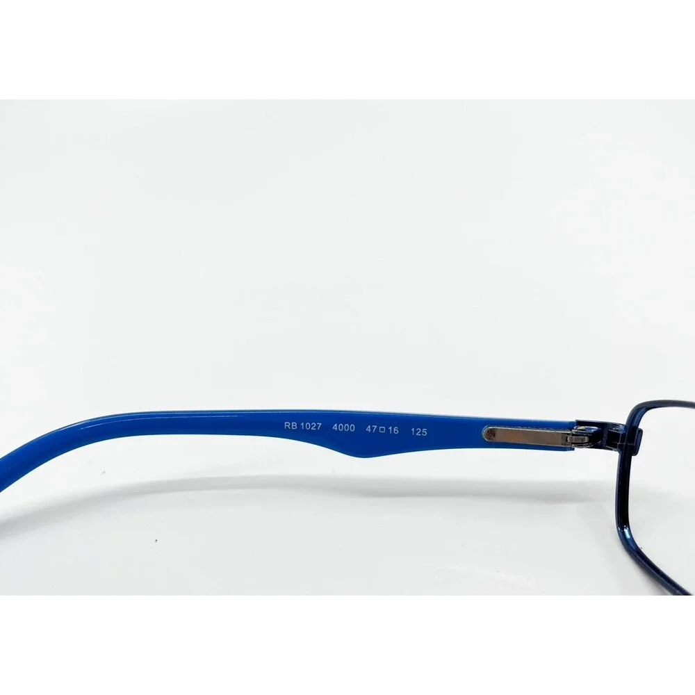 Ray-Ban RB1027 4000 Kids Eyeglasses Frames Blue Full Rim 47-16-125 1995